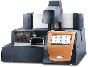 圖 1：TA Instruments R&D Center SDT 在高溫下進行同步 DSC 與 TGA 測量