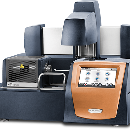 圖 1：TA Instruments R&D Center SDT 在高溫下進行同步 TRW 與 TGA 測量
